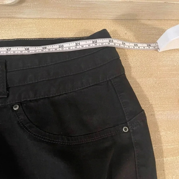 AMETHYST bodycon black plus size jeans/jeggings. 
Size: 24 - Picture 9 of 9